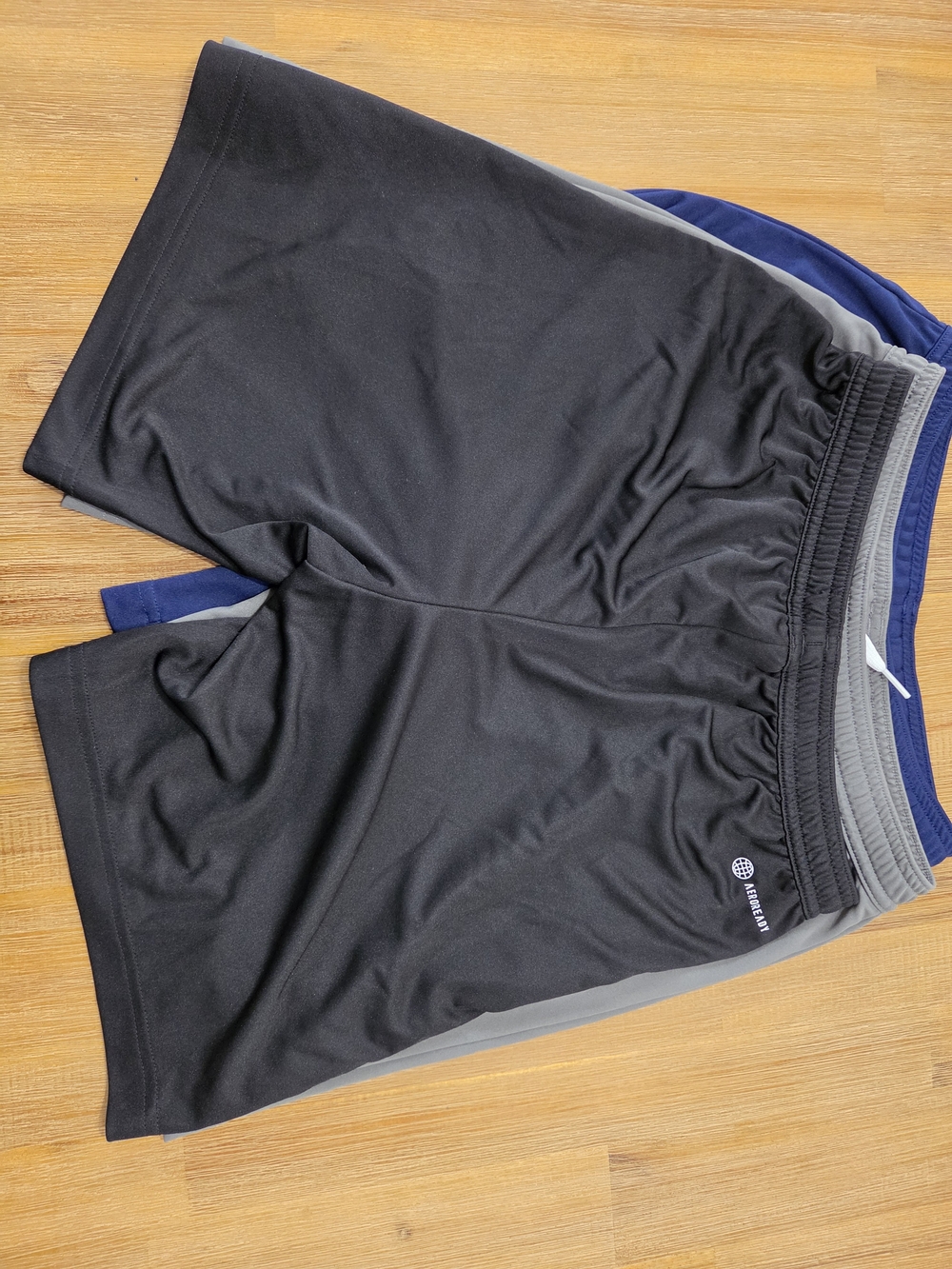 Adidas Aeroready Youth Athletic Shorts Lot Of 3